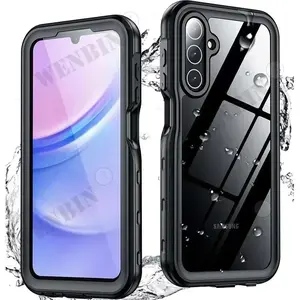 IP68 Waterproof Case For Samsung S25 S24 S23 S22 Ultra S24 FE A56 A36 A55 A35 A16 Metal Aluminum Swimming Phone Luxury Fundas