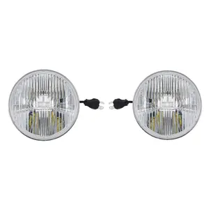 Holley Headlight RetroBright 7” Classic White Mustang 1965-1968/ 1970-1973