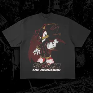 Shadow the Hedgehog Short Sleeve Cotton T-shirt