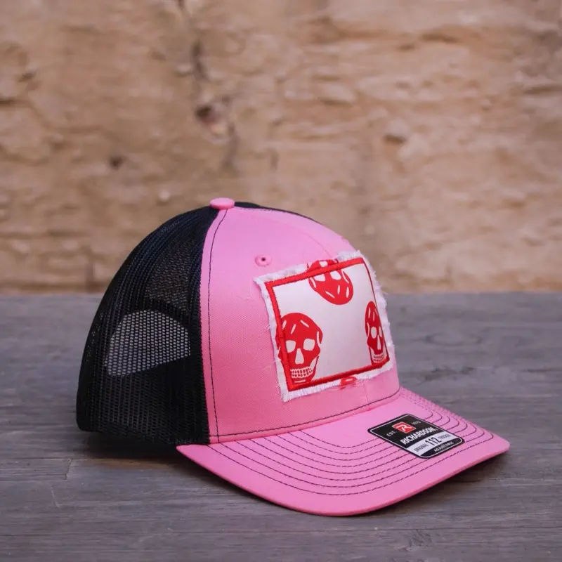 Richardson 112 Ball Cap- McQueen Skulls