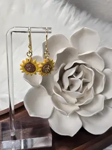 SUN EARRINGS- WIRE HANDMADE EARRINGS