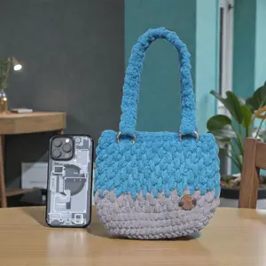 Handmade crochet bag