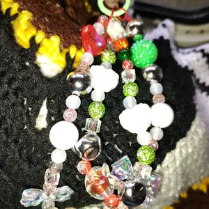 mystery bag beaded key wristlets