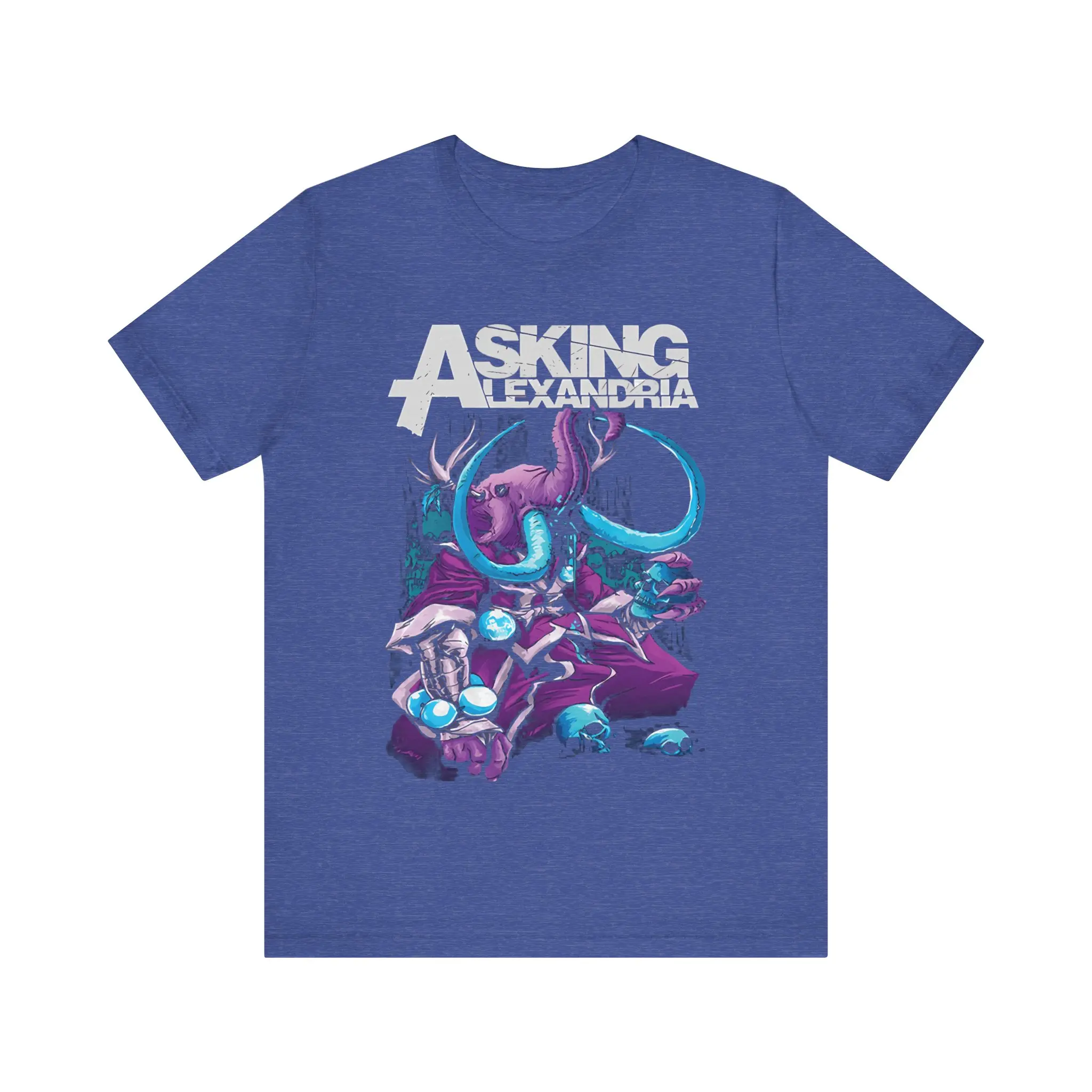 Metalcore Band Unisex Tee, Asking Alexandria Fan Shirt, Bring Me