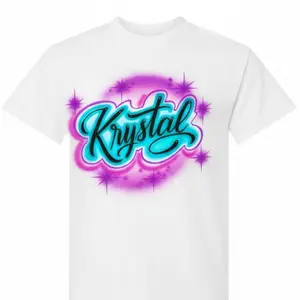 Custom Airbrushed T shirt. Choose your Design #NUMBER