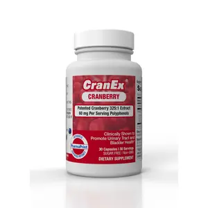PharmaPrint CranEx - 30ct (325:1 Cranberry Extract) Superfruit Cranberry Dietary Supplement