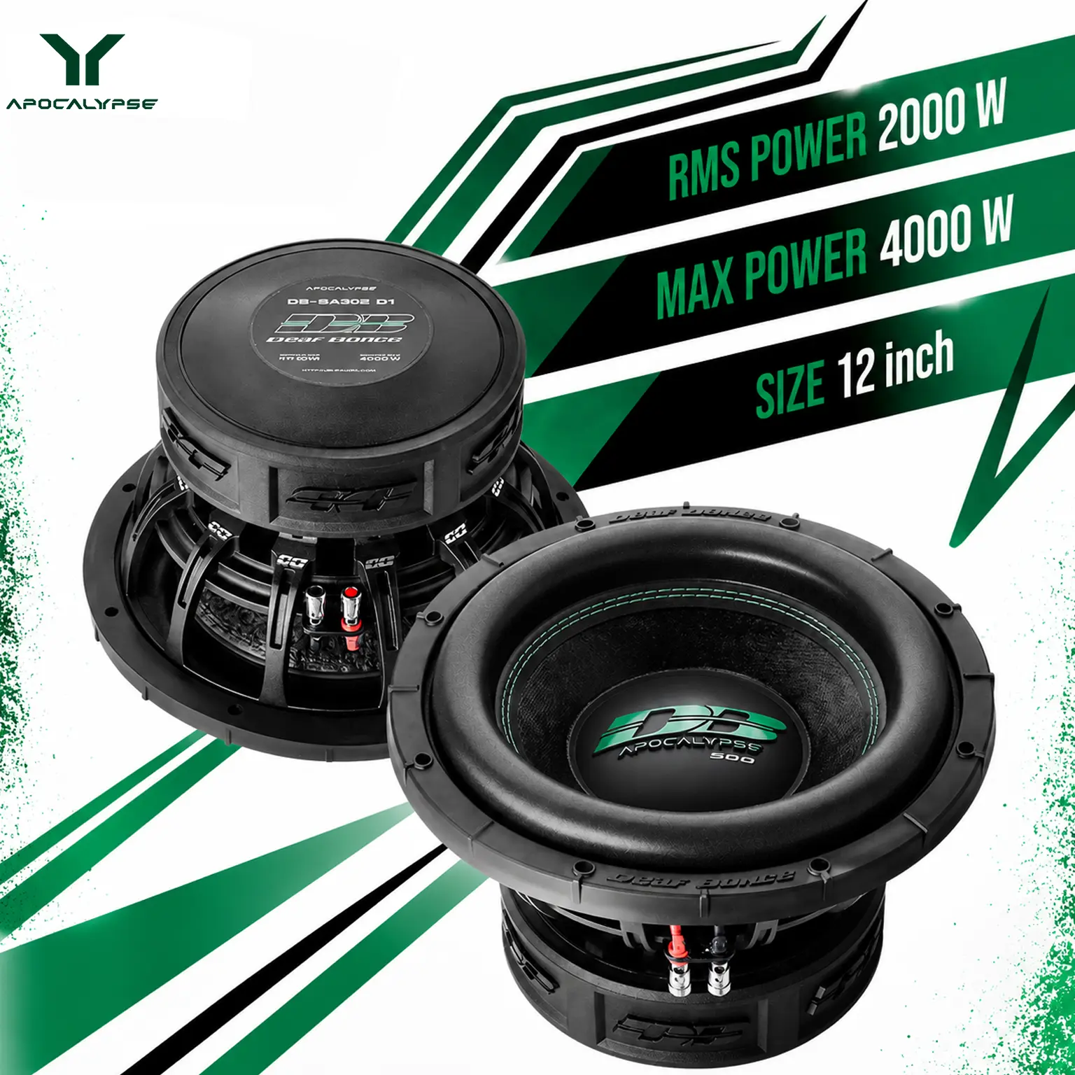 Apocalypse DB-SA302 D1/D2 | 12" Subwoofer