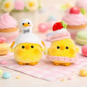 For Live Only! Handmade Crochet Gift, Keychain, Figure, Amigurumi Gift