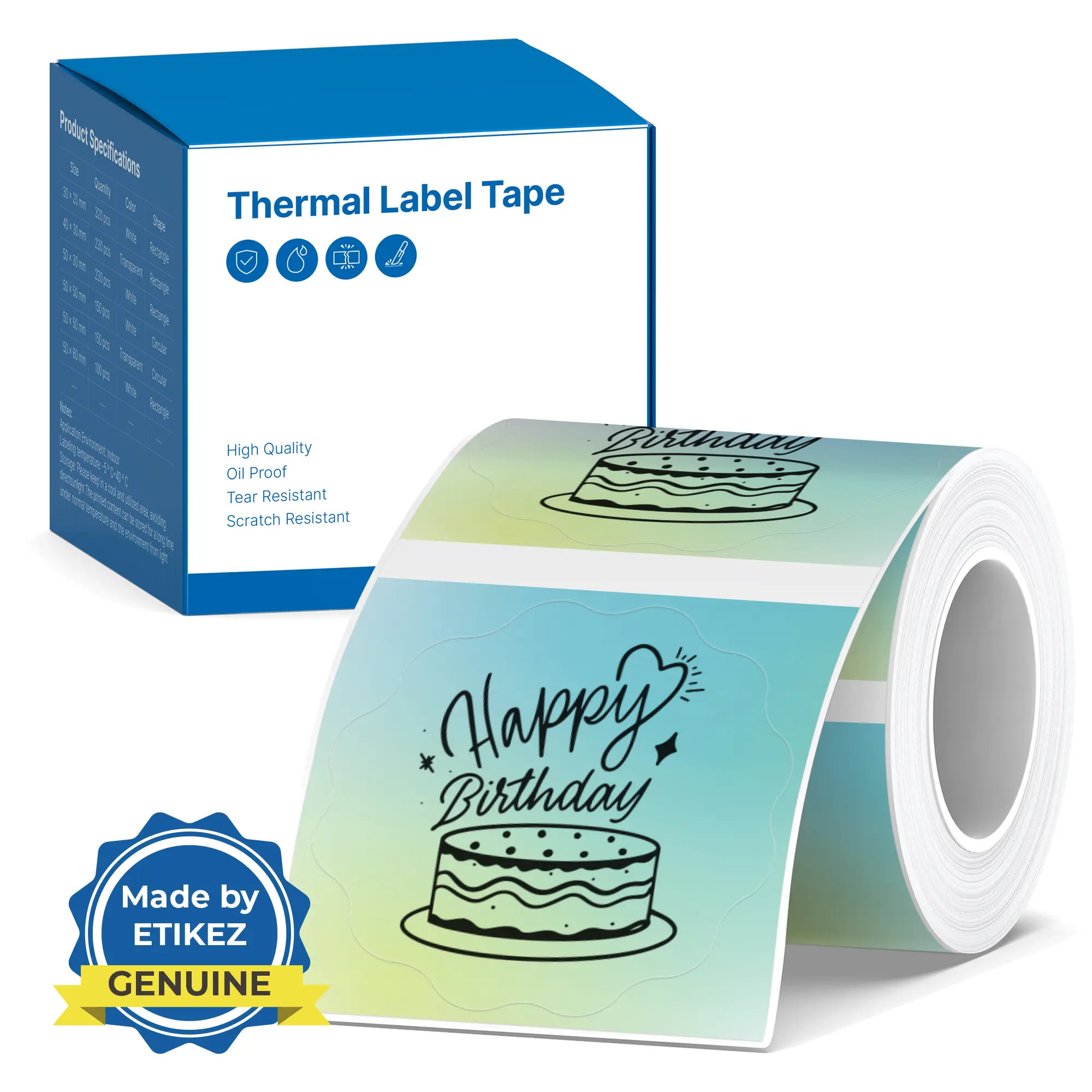 50x50 Blue Green Gradient Lac