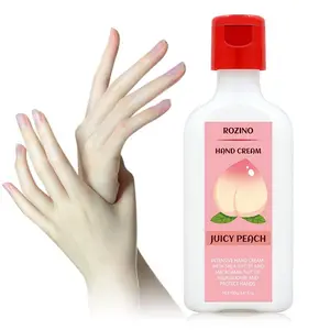 100G Juicy Peach Hand Cream, Deep Moisturizing Hand Care Cream for Dry Cracked Hands, Hand Care Product for Women & Men, Hand Lotion
