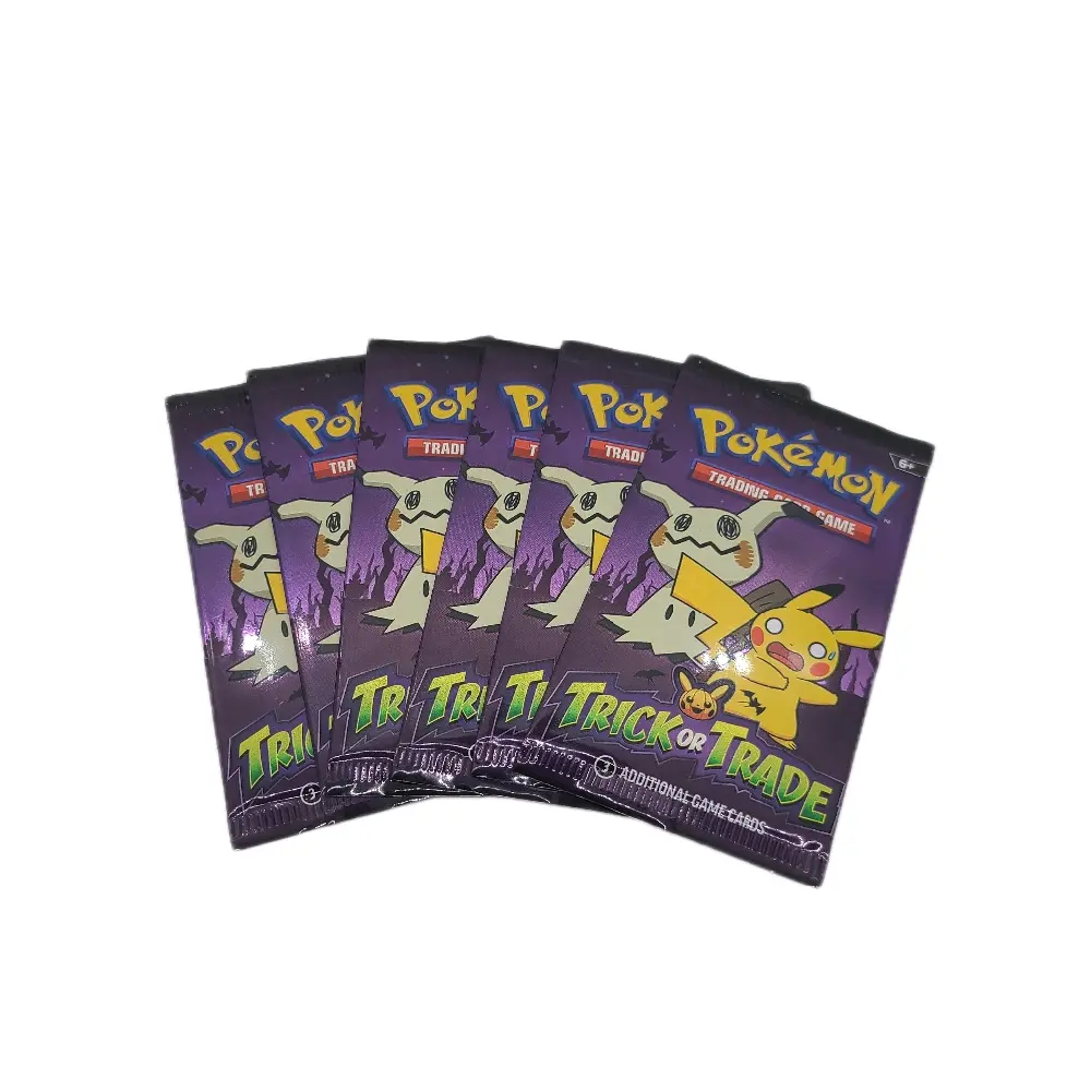 6) 2023 Pokemon Trick Or Trade 3 Card Pack Halloween - TikTok Shop