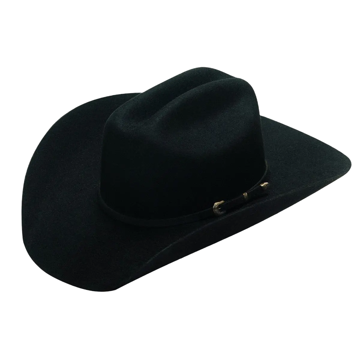 Twister Dallas Black Wool Felt Western Hat T7101001 Twister Dallas Black Wool Felt Western Hat T7101001