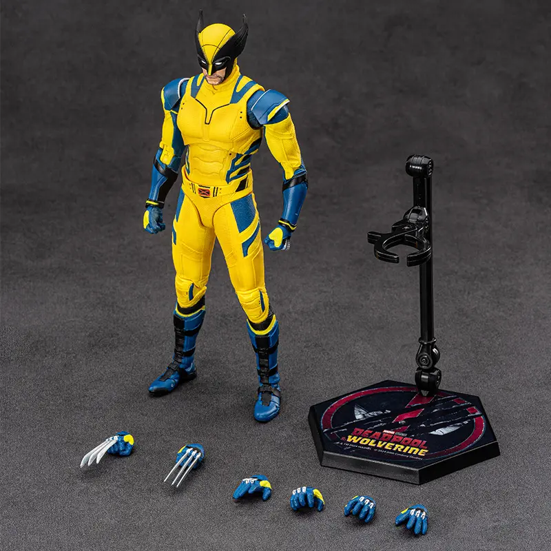ZD Toys Marvel Wolverine Action Figure, Fully Articulated Model with Display Base, Collectible Toy, Ideal Gift for Toy Enthusiasts