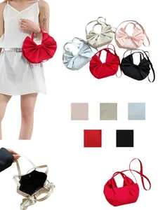 Women's Crossbody Bag, Bow Design, Sweet Style Shoulder Bag, Perfect for Daily Commute & Shopping, New Arrival 2026