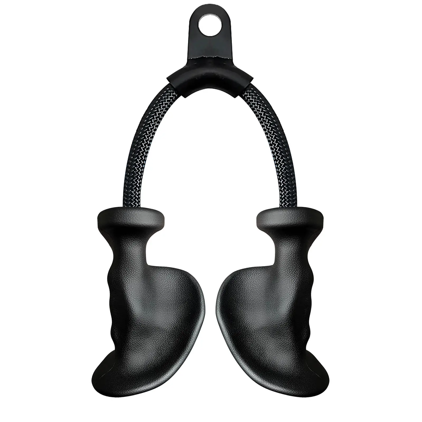 Ergonomic Tricep Rope Pulldown Attachments, Upgraded 27/ 32/ 40 & 47 Inch Extra Long Triceps Rope Cable Attachments for Gym, Lat Pull Down Bar for Cable Machine, Tricep Workout Cable Attachments pulley system