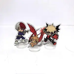 Popular Anime My Hero Academia Acrylic Figure Stand Deku Might Shigaraki Tomura Model Desk Decor Fans Collection Diy Props Gift