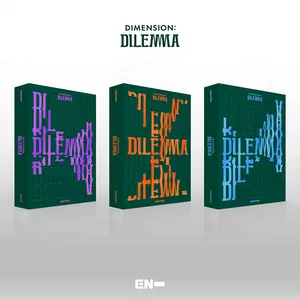 ENHYPEN – DIMENSION : DILEMMA [SCYLLA / ODYSSEUS / CHARYBDIS Ver] | 1st Full Studio Album K-Pop CD, Photobook, Photocards, Mini Poster