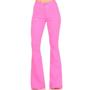 Lainey Pink Flare Jeans