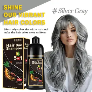 5-in-1 Hair Dye Shampoo – Unisex, Premium Herbal Formula, Fast Gray Coverage, Long-Lasting Vibrant Color, Nourishing & Repairing, Gentle & Non-Irritating, Natural Plant-Based Ingredients, Easy to Apply, Perfect for At-Home Hair Coloring, 500ml