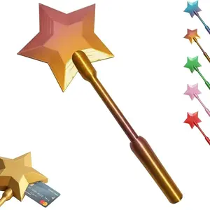 Touchless Payment Wand, Contactless Credit Card Holder, Starlight Magic Wand Non-Contact Payment Card Case, Convenient and Secure