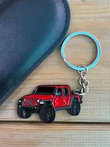 Premium Metal Keychain - Durable Double-Sided Design Compact Exquisite Gift for Car Enthusiasts Friends Family