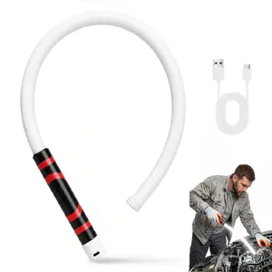2026 New 29" Bendable LED Mechanic Work Stick,USB Rechargeable High Output Light with 3 Brightness Settings,7 Hours Medium Runtime Flexible Shaft Lamp,Practical Auto Tool for Under Hood Repair Inspection Jobs.small room organization products