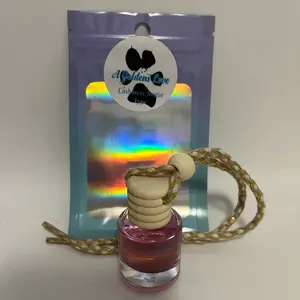 Cashmere Sugar Type Car Freshener - White Jasmine, Pink Peppercorn, Poppy - Car Interior Fragrance