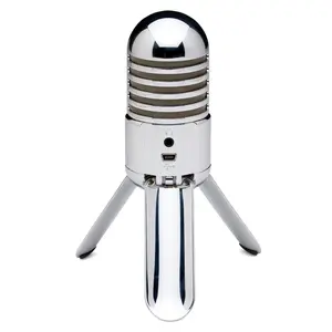 Samson Meteor Mic USB Condenser Podcasting Podcast Recording Desktop Microphone