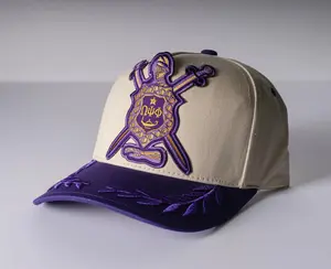 Omega Psi Phi Oversize Que Patch Snapback Hat – Bay Leaf Brim