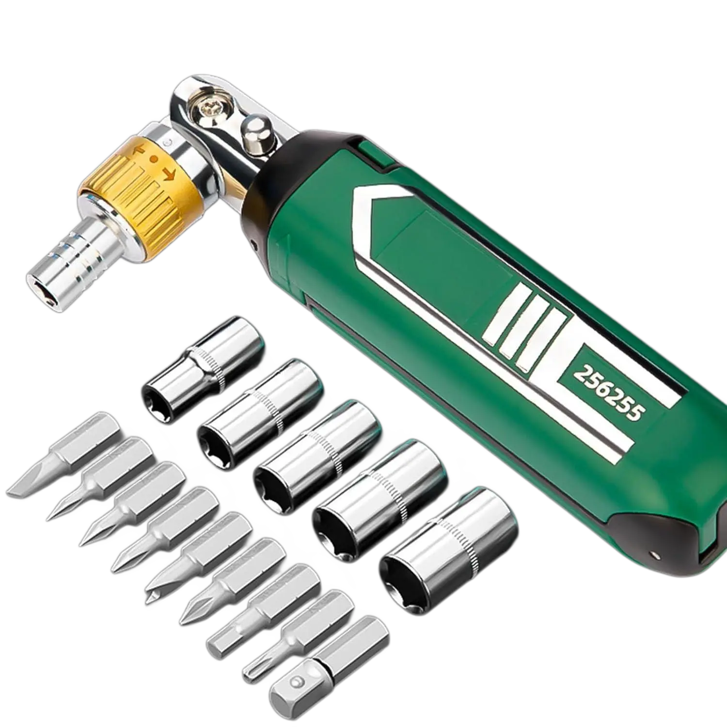 14 in 1 Ratcheting Screwdriver Set, Adjustable Angle Multi-Functional Tool for Home & Furniture Repair