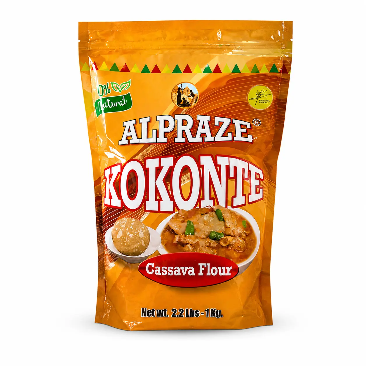Alpraze Kokonte Flour – Traditional Dried Cassava Flour