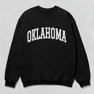 Oklahoma Sweatshirt Collegiate Crewneck Sweater Unisex