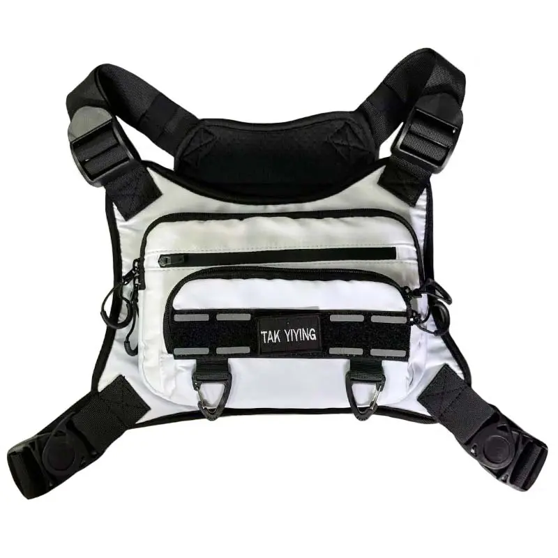Unisex Active Sports Bag, Lightweight Nylon Chest Pack for Running, Training and Outdoor Activities, Breathable Universal Sports Bag for Men and Women