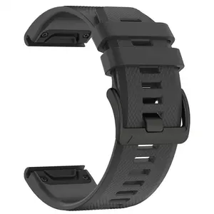 22/26mm Sports Watchband For Garmin Fenix 8 7 Series Bracelet For Garmin Forerunner 970 Quatix 8 Tactix7 Silicone QuickFit Strap