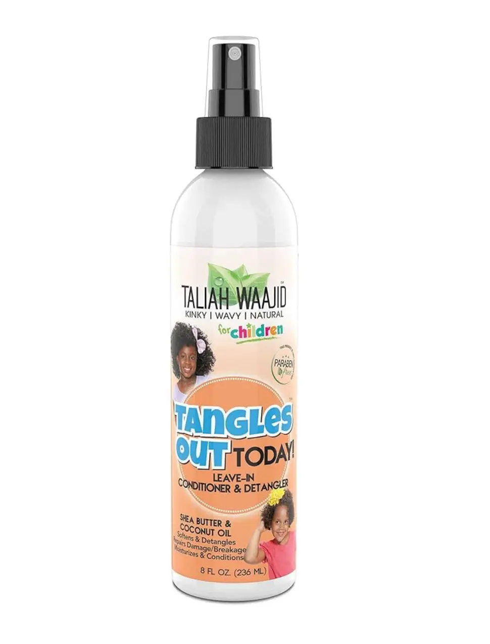 Taliah Waajid Tangles Out Today Leave-In Conditioner & Detangler for Braids Weaves & Things Inc with Shea Butter & Coconut Oil 8 oz