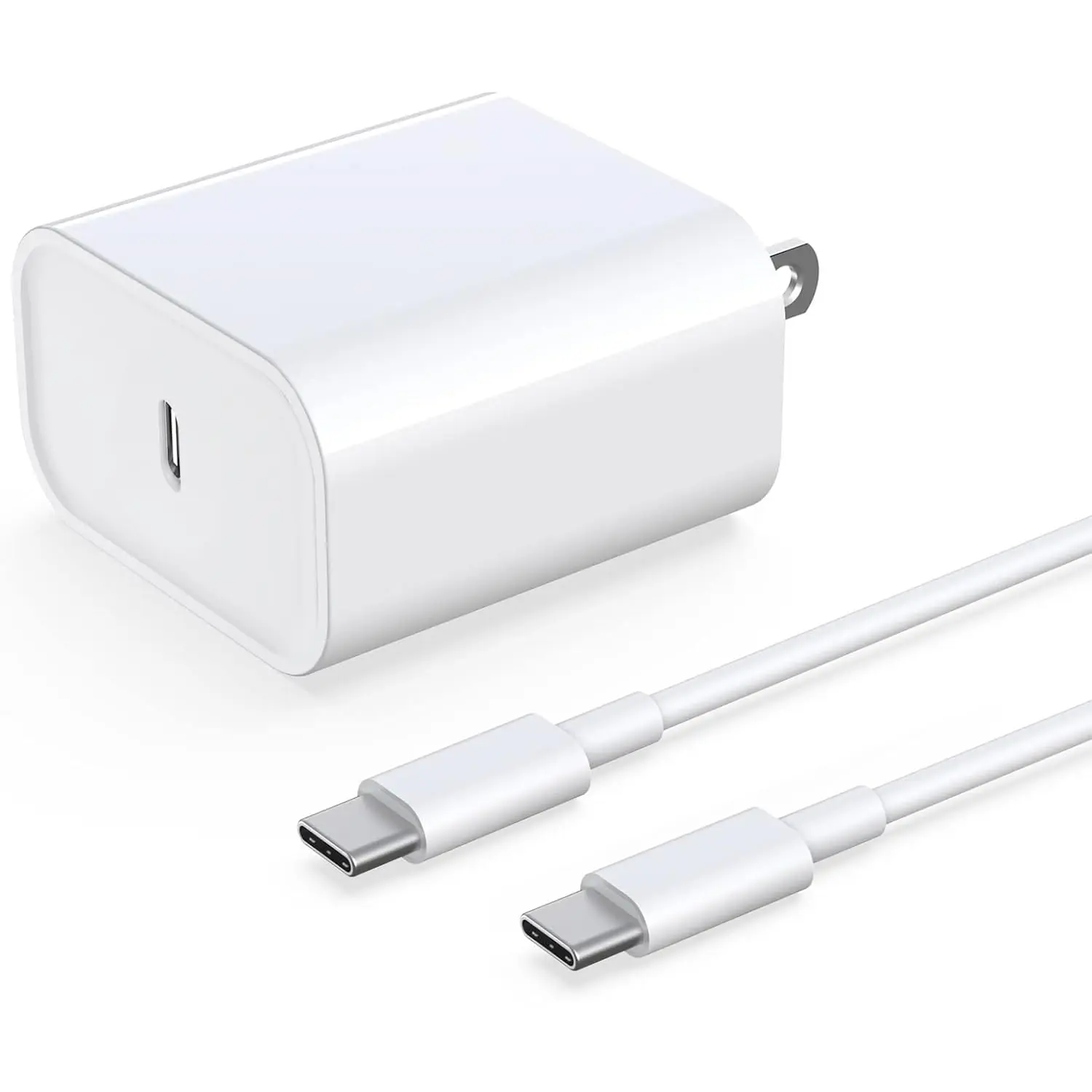 iPad Fast Charger,iPad Pro Charger Fast  USB C Wall Chargers Block Plug & Type C USB C to C  Cord for iPad Pro 13/12.9/11 inch,iPad Air 13/11inch 5th/4th,iPad mini 6/A17 Pro,iPad 10/A16