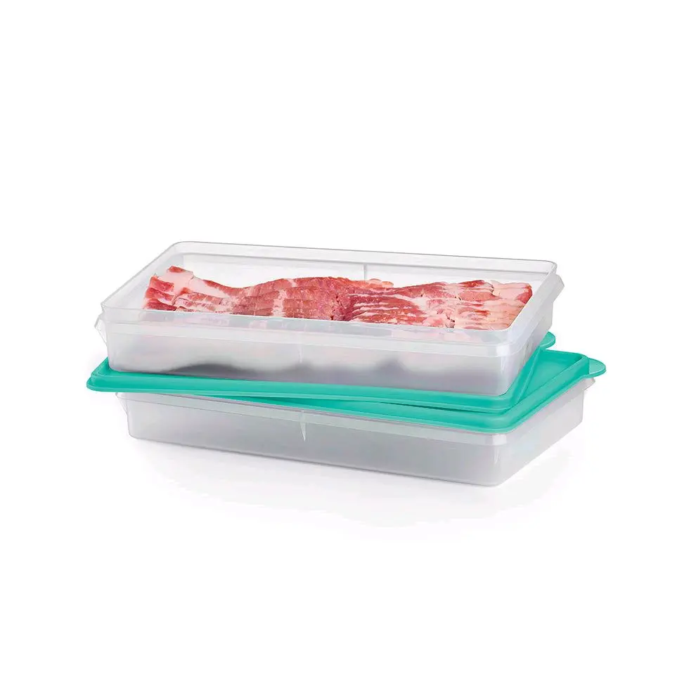 Tupperware Snack-Stor Jr. Containers | Bacon Storage | Set of 2 with Lids
