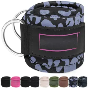 - Ankle Strap for  Exercise Machines, Work Out Cuff Attachment for Home & Gym, Glute Workouts - Kickbacks,  Extensions,  Abductors, for Exercise Machine Attachments