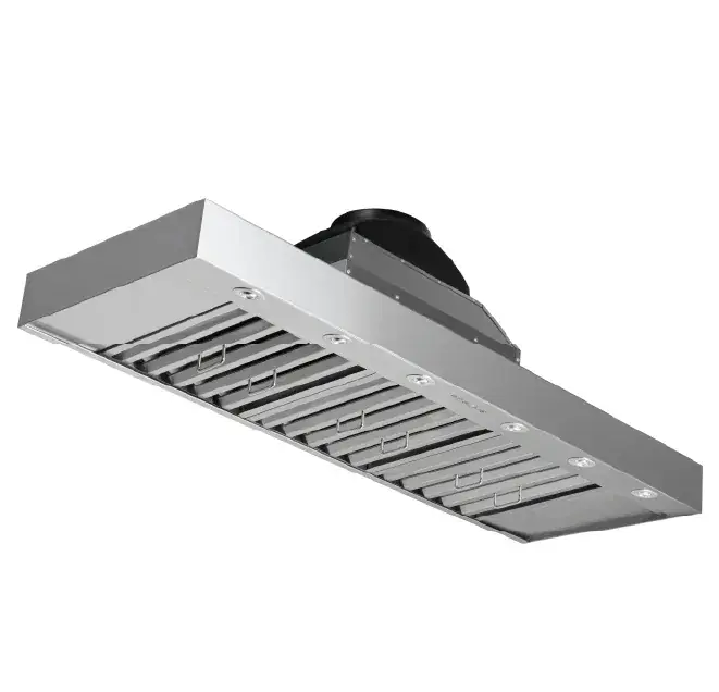 Proline Vortex Insert Range Hood, Customizable 600–1200 CFM Blower Options, Easy Install, Sealed LED Lighting