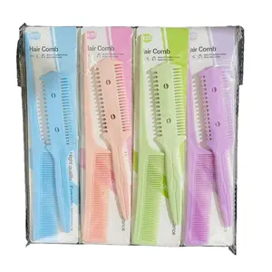 Point Tail Teasing Comb, Dual-height Tooth Hair Comb, Anti-static & High Temperature Resistant Styling Comb for Hair Sectioning and Backcombing