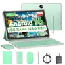 T606 11-inch Ultra-Thin Android Tablet (4GB Physical RAM, 128GB ROM/1TB Expandable), Octa-Core, 5MP Front/13MP Rear Cameras, 8000mAh Battery, Bluetooth 5.0, with Keyboard, Mouse, Stylus, Case, 1×Type-C Charging Cable - Ideal for Students, Work,techvibes