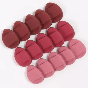 15-30-60 Finger Puff Air Cushion Set, Includes Latex-Free Mixed Sponge and Makeup Puffs, Suitable for All Skin Types, Makeup Sponges