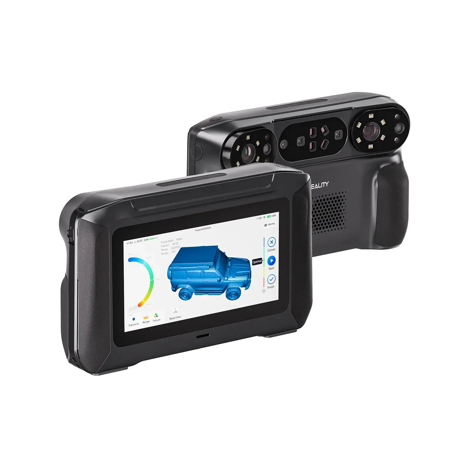 Creality Sermoon P1 3D Scanner, 22+8 Laser & Dual NIR , 0.02mm Accuracy for Objects 5mm³ to 4000mm³ Versatile Size Range Wireless Creality Sermoon P1 3D Scanner, 22+8 Laser & Dual NIR , 0.02mm Accuracy for Objects 5mm³ to 4000mm³ Versatile Size Range Wireless
