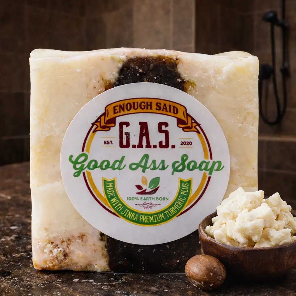 G.A.S. "The Original" — Shea Butter & Turmeric Soap