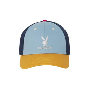Playboy Colorblock Snapback Hat