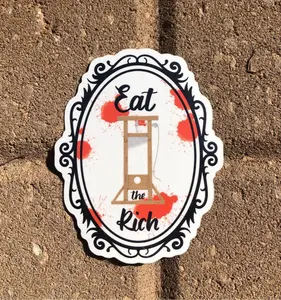 Eat the Rich Sticker