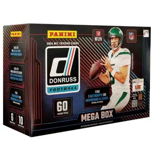 2024 NFL Panini Donruss Mega Box - Blue Scope - Collectible Football Sports Trading Cards