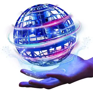 2026 Upgraded Flying orb Ball,with Dazzling Lights, Magic Hover Spinner, Cool Boomerang Drone, Floating Cosmic Globe, Kids Toys Gifts for 6 7 8 9 10+ Year Old Boys Girls
