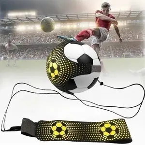 Elastic Soccer Training Ball, 1 Set Football Volleyball Training Bouncer, Ball Sports Equipment for Indoor Outdoor Use, Game Ball Hacky Sack