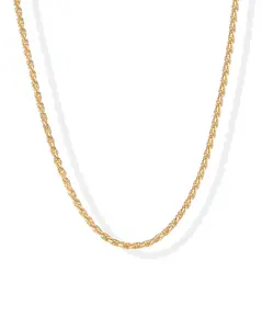 PAVOI 14K Gold Plated Adjustable Link Chain Necklace for Women - Box Rope Sphere Bead Serpentine Anchor Mariner Gold Chain Necklaces